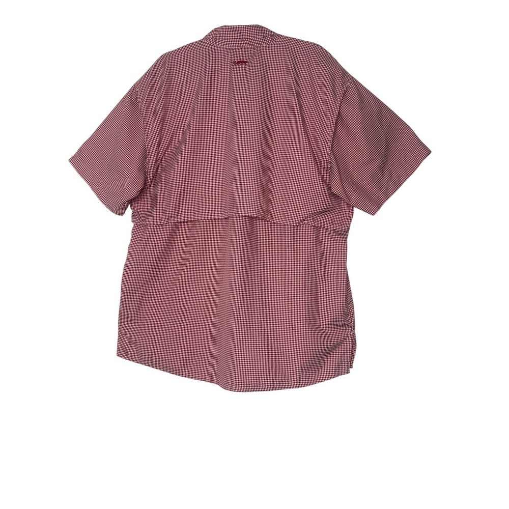Natural Gear Shirt Mens XL‎ Red Plaid Short Sleeve Fishing Outdoor Vent